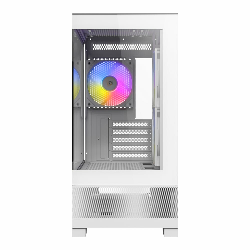 Antec CX500M Micro-ATX | ITX RGB Mini-Tower Gaming Chassis Type-C - White